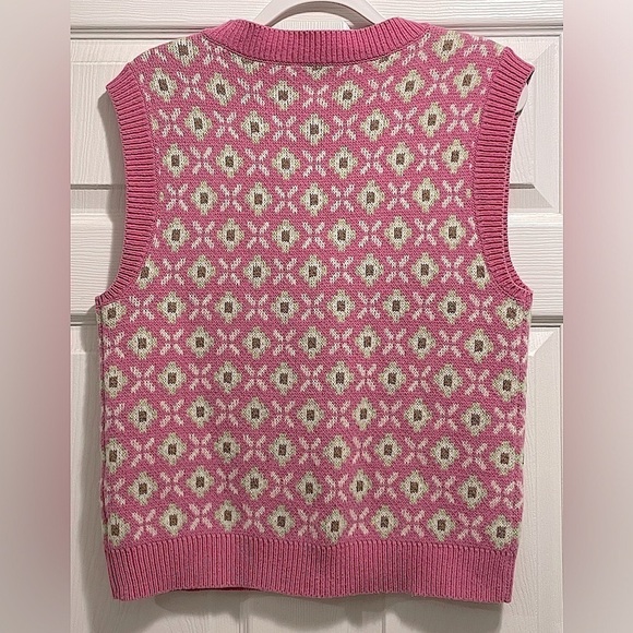 Aritzia Sunday Best Preston Sweater Vest Sugarbrush Green Wool Blend Sun Deh XS - Picture 6 of 9